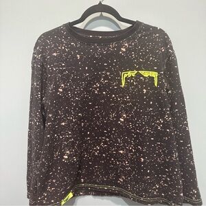 Pit Viper Underground Key Player T-Shirt Black Neon Splatter Men’s Small